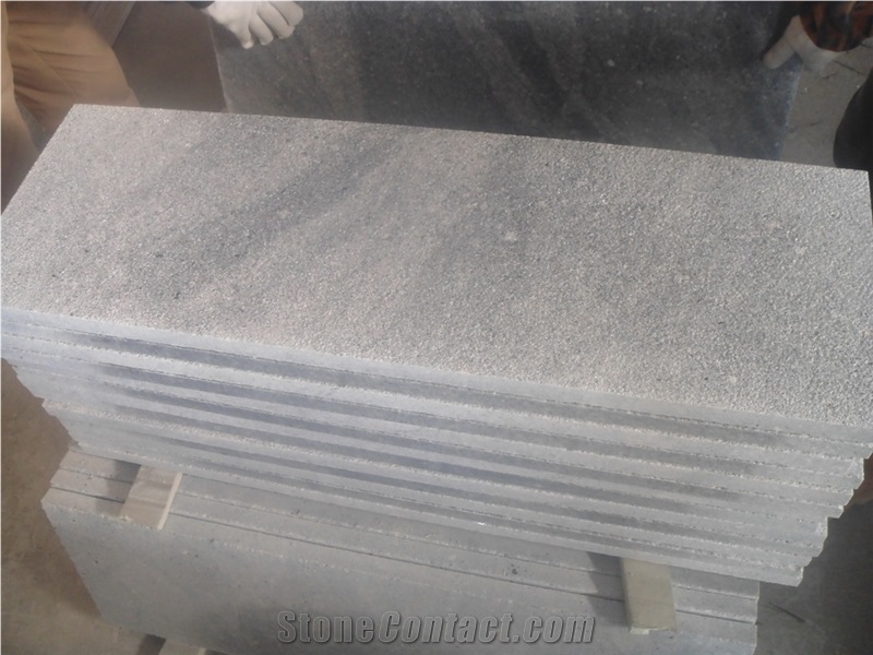 China Viscont White Granite, White Granite with Shuimo Painting Veins Slabs & Tiles