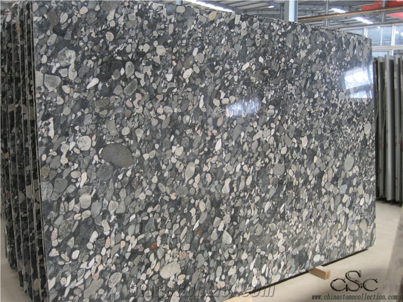 Black Marinace Granite Slab & Tiles