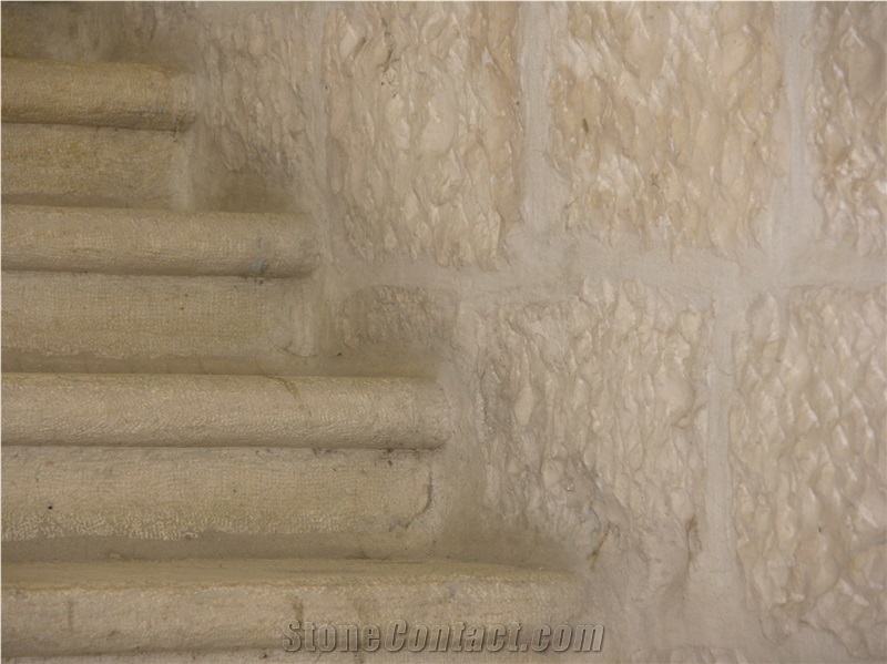 Jerusalem Golden Sand Limestone Stairs