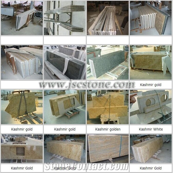 Manufacture Cheap Granite Wave White Countertop