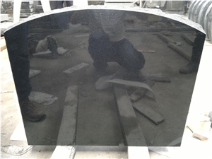 Shanxi Black Granite Gravestone,Absolute Black Granite Gravestone,China Black Gravestone