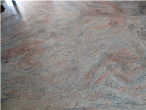 Juparana Pink Granite Tiles & Slabs India, Polished Granite Floor Covering Tiles, Walling Tiles