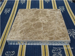 Darl Emperador Marble Light Weight Honeycomb Panel Tile