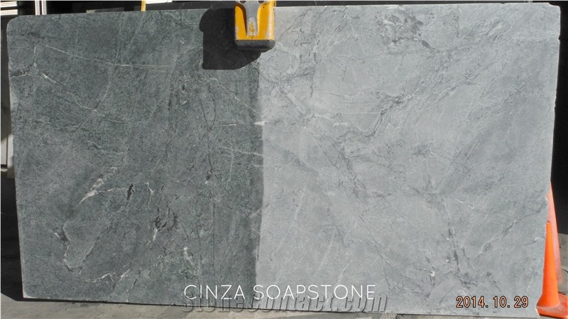 Barroca Soapstone Slabs & Tiles, Brazil Grey Soapstone