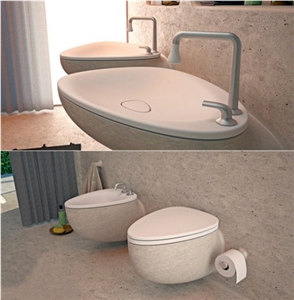 Acrylic Solid Surface High Glossy Stylish Bathroom Sinks & Bathroom Wash Basin