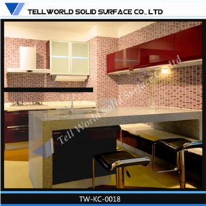 Custom Kitchen Countertop,Solid Surface Kitchen Top