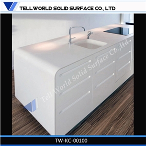 Factory Supply Excellent Quality Solid Surface Kitchen Top