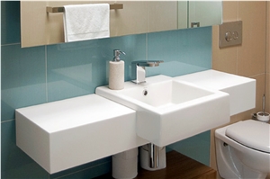 High End Solid Surface Bathroom Wash Hand Basin