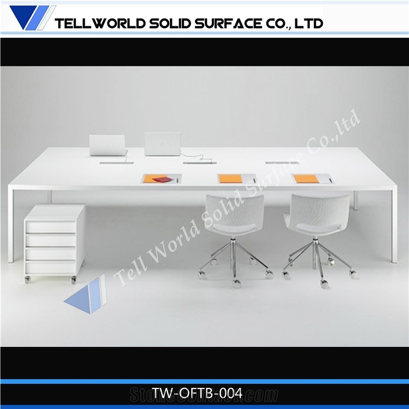 Modern Manmade Stone Office Furniture Conference Table/Meeting Desk