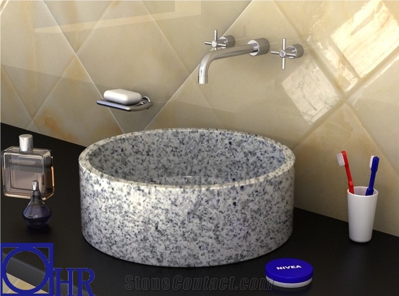 G603 Grey Granite Wash Basin