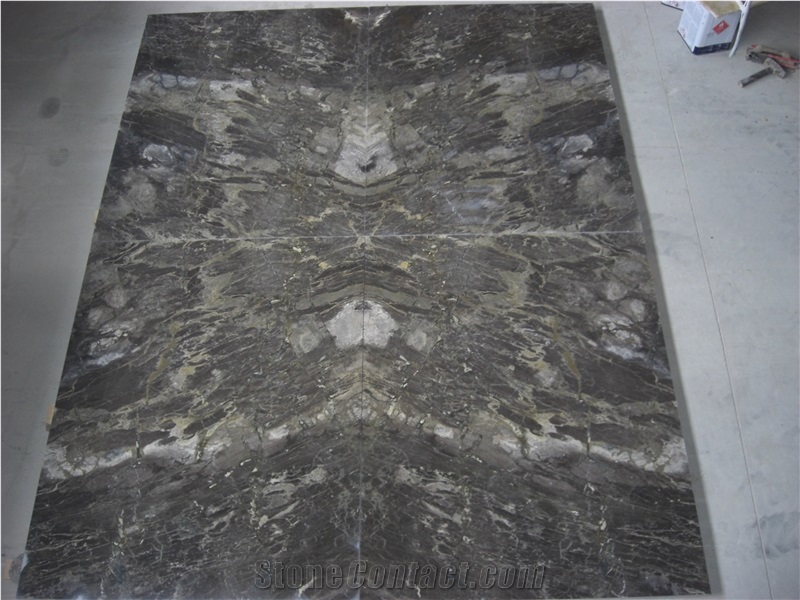 Caramel Grey Marble Bookmatch From Turkey Stonecontact Com