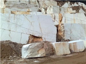 Thassos Snow White Marble Blocks, Greece White Marble
