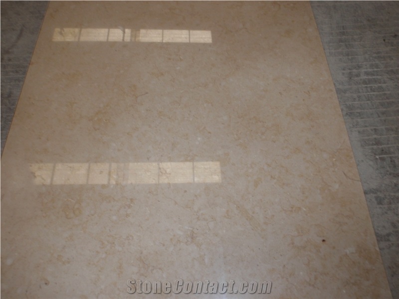 Honed Desert Cream Marble Flooring Tiles