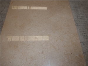 Honed Desert Cream Marble Flooring Tiles