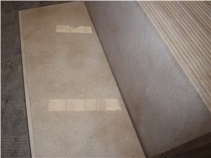 Polished Crema Bello Marble Floor Tiles