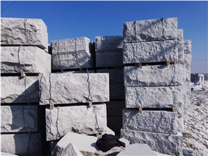 G341 Granite Garden Wall Stone Block,Retaining Wall Block Mushroom Stone