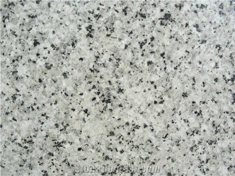 Bushhammered Pear Flower White Granite Slabs & Tiles, China White Granite