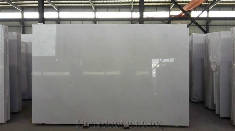 China Jade White Marble Slabs for Sale, Sichuan White Marble Tiles