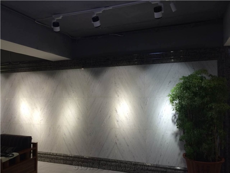 Sichuan Fine Veins Jade White Marble Wall Tile, China White Marble