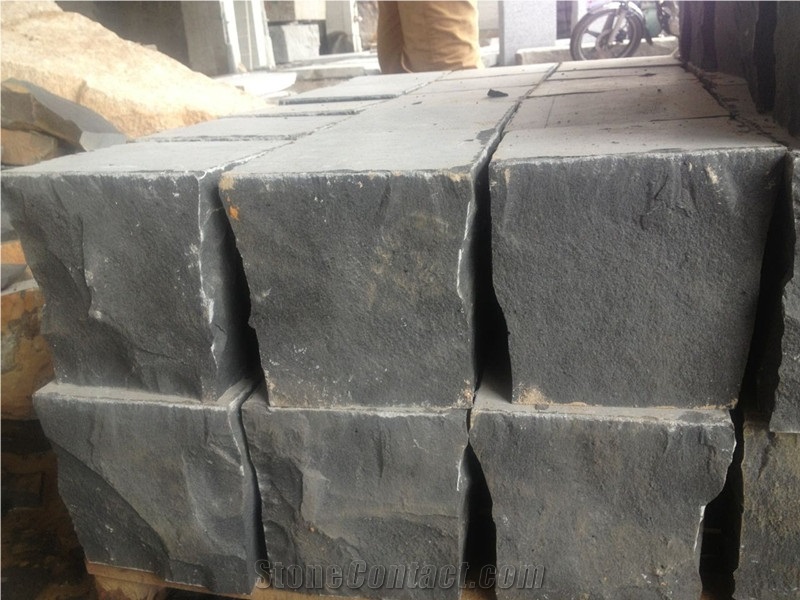 Black Basalt Cube Block Paving,Basalt Paving Sets