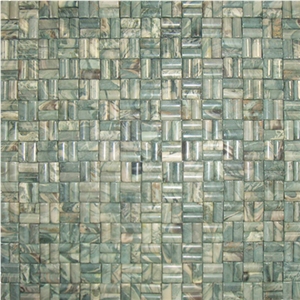 Huaan Jade Green Stone Mosaic Tile,Natural Stone Mosaic Wall Tile