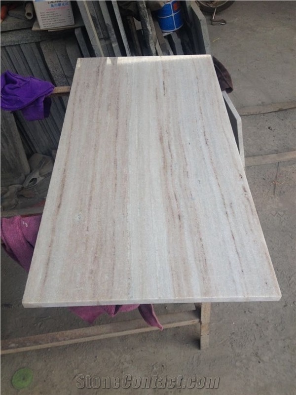 New Stone Crystal Wood Marble Slabs & Tiles, Iran White Marble