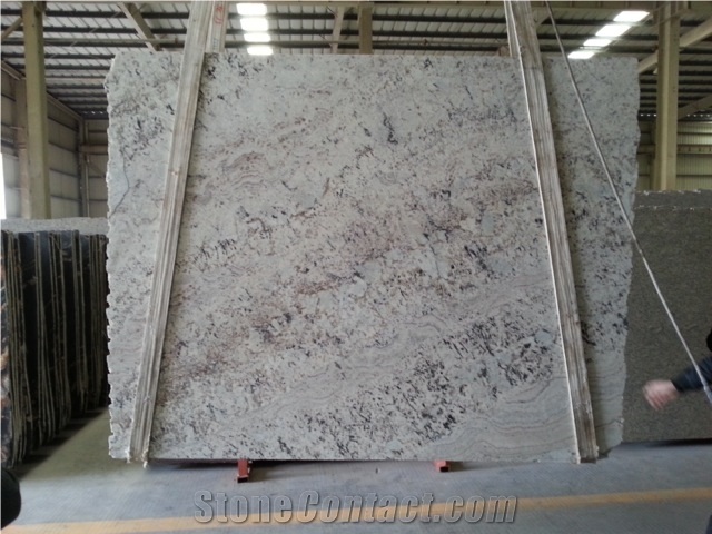 Bianco Romano Granite Tiles & Slabs,Brazil White Granite Tiles