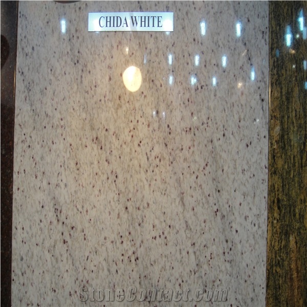 Chida White Granite Tiles, India White Granite