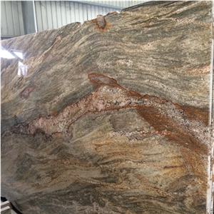 Fantacy Gold Granite Slabs