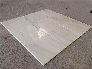 61x30.5x1 cm Tiles Of White Estremoz Marble