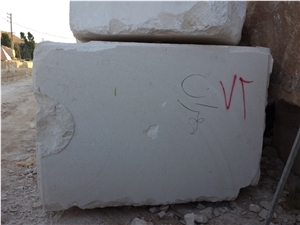 Sam White Limestone Block, Iran White Limestone