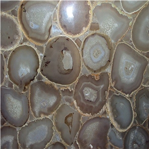 Grey Agate Slab for Home and Hotel Decoration