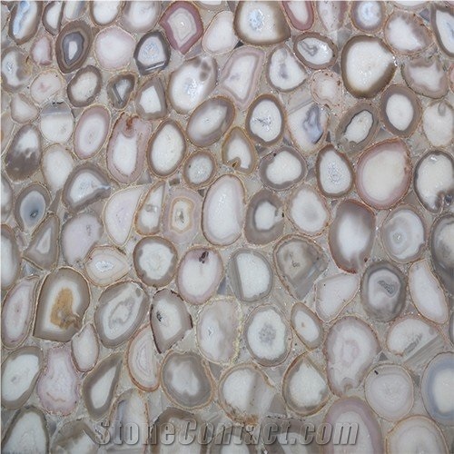 Grey Agate Slab for Home and Hotel Decoration