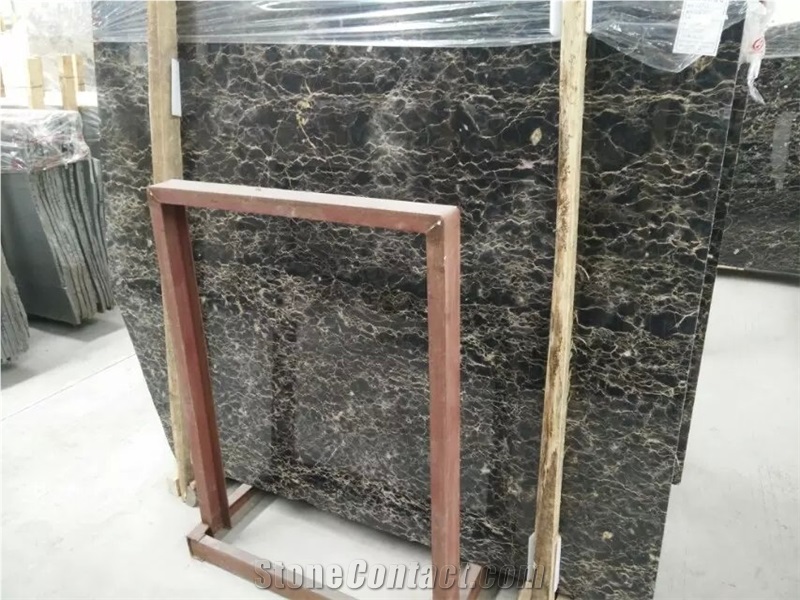 China Black Gold Marble Slabs,Polished Nero Portoro Marble Tiles for Floor Pattern Covering,Wall Panel Cladding