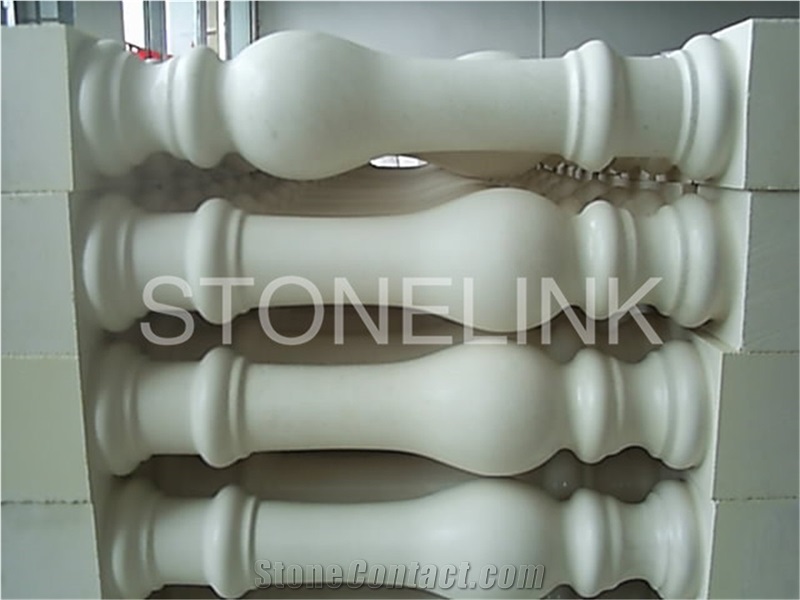 Slbt-016, White Limestone Balustrade, White Blustrade & Railing