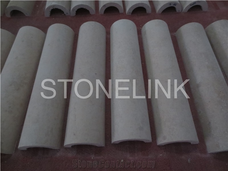 Slcl-008, Sandstone Column, Beige Sandstone Pillar, China Beige Sandstone Column