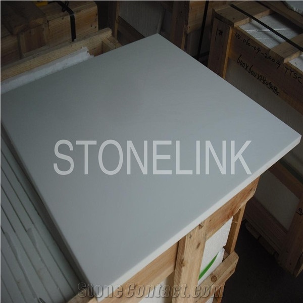 Slcr-001,Crystal White Glass,Crystallized Stone,White Crystallized Glass,White Floor Tile&Panel