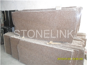 Slga-054,Imperial Champagne Brown Granite,Slab,Tile,Flooring,Wall Cladding,Skirting