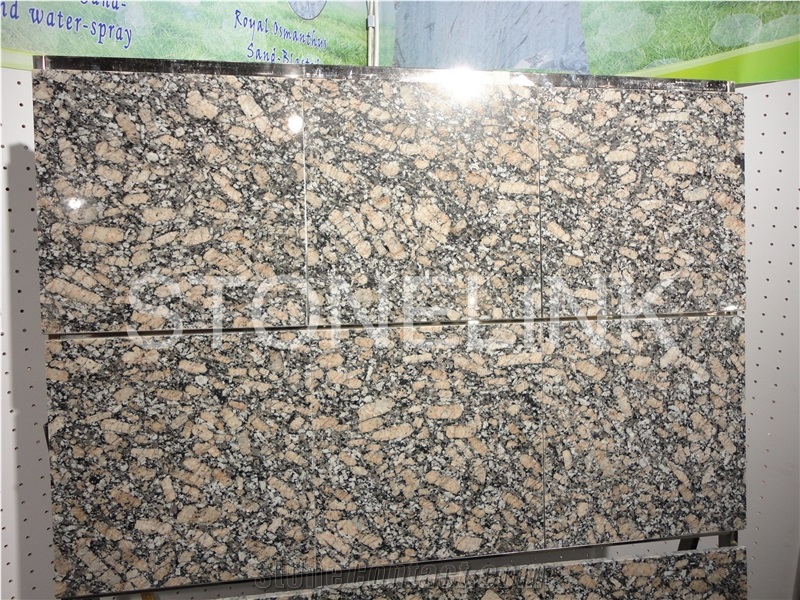 Slga-068,Golden Diamond Yellow Granite,Slab,Tile,Flooring,Wall Cladding,Skirting