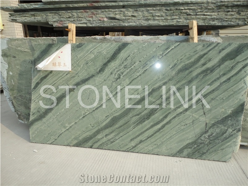 Slga-086,Green Emerald,Green Granite,Slab,Tile,Flooring,Wall Cladding,Skirting
