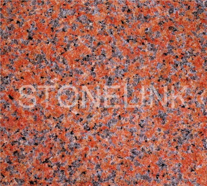 Slga-121,Xinjiang Red,Red Granite,Slab,Tile,Flooring,Wall Cladding,Skirting
