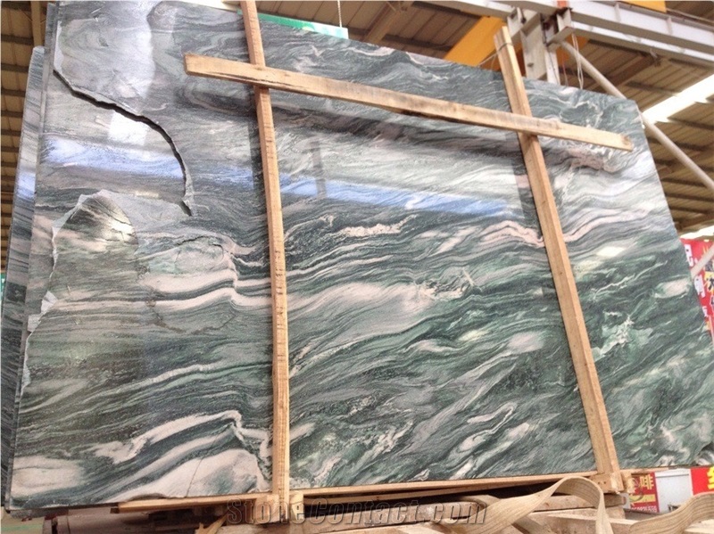 Slga-197,Dream Green Granite,Slab,Tile,Flooring,Wall Cladding,Skirting
