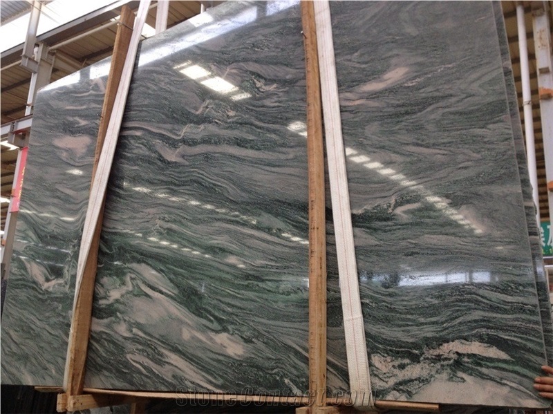 Slga-197,Dream Green Granite,Slab,Tile,Flooring,Wall Cladding,Skirting