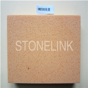 Slqu-035,Crystal Yellow Quartz Stone Slabs & Tiles,Artificial Quartz Flooring Tile