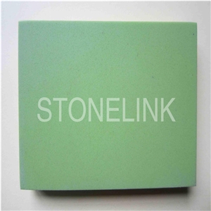 Slqu-045,Light Green Quartz Stone Slabs & Tiles,Artificial Quartz Tile,Slab