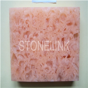 Slqu-070,Roman Pink Cambria Solid Surface,Artificial Quartz Stone Wall Tile,Floor Tile
