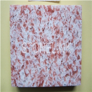 Slqu-076, Rossa Pink Engineered Stone,Artificial Quartz Stone Wall Tile,Floor Tile
