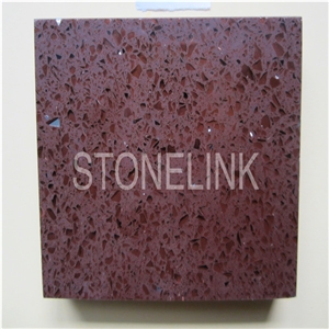 Slqu-088,Star Coffee Quartz Stone,Artificial Quartz Slab