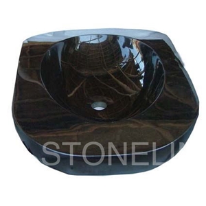 Slsi-042, Shanxi Black Granite Basin&Sink, Countertop Basin