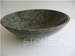Slsi-060, Padang Black Granite Countertop Basin, Wash Bowl